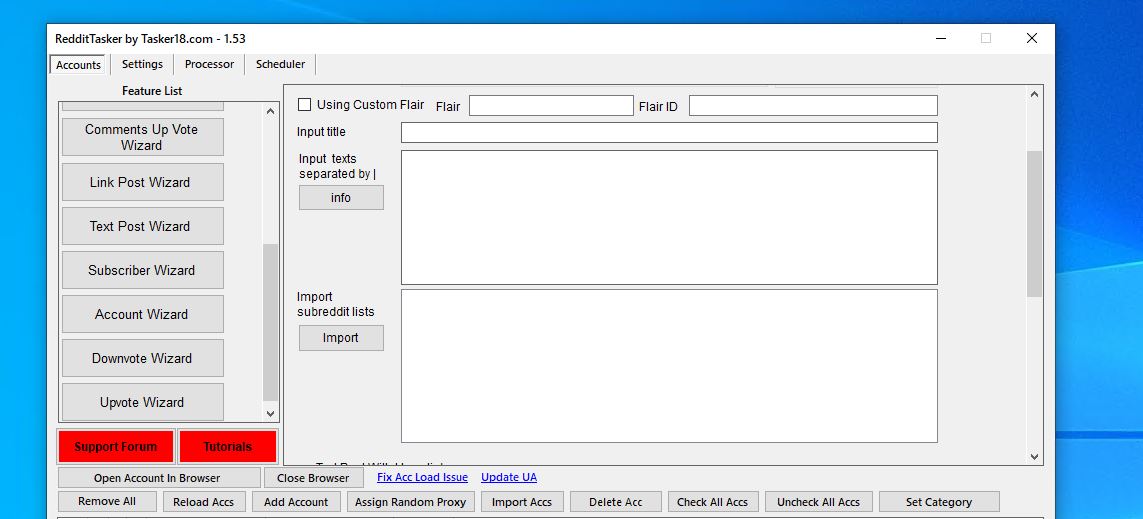 reddit marketing software - plain text posting using flair.JPG