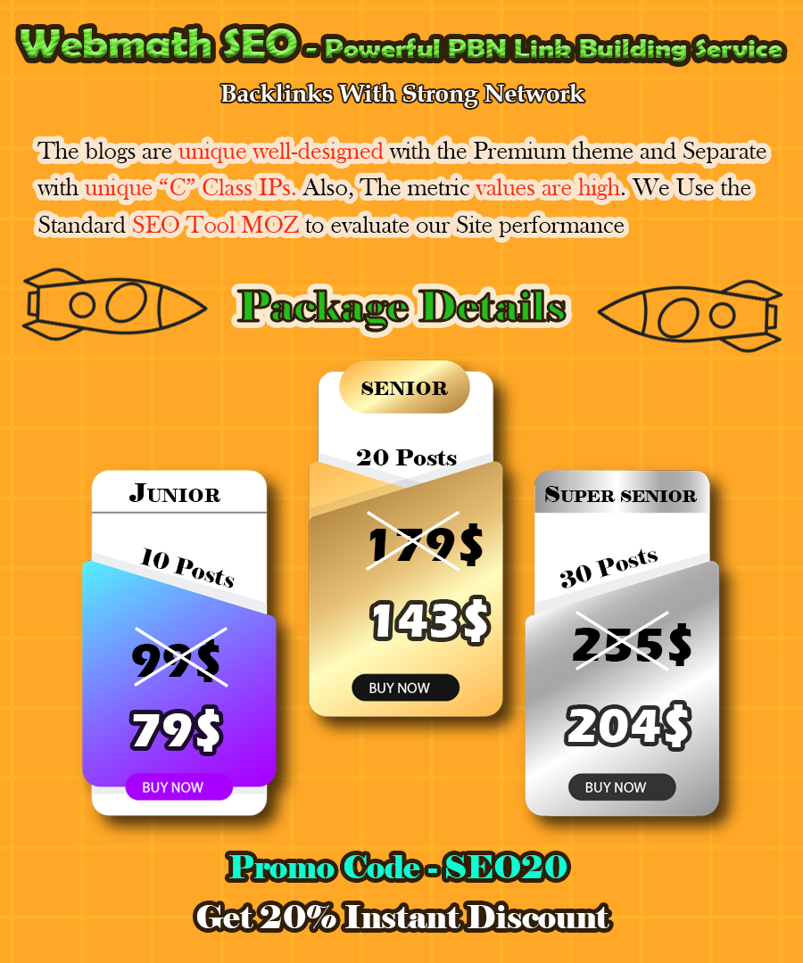 Get Powerful Niche Based PBN Backlinks From WebMath SEO @ Affordable ...