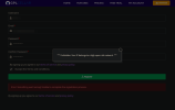 GPL cellar account creation error.png