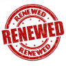 renewed
