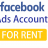 Facebook Acc for rent