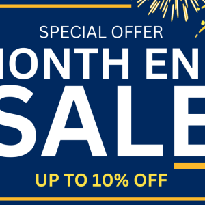 Blue White And Gold Modern Year End Sale Poster.png