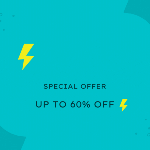 Blue Flash Sale (Poster (Landscape)).gif