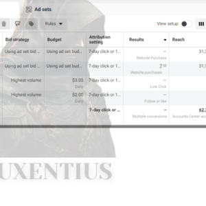 Auxentius FB ads account rental service