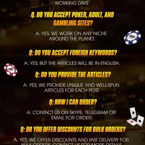 CASINO PBN FAQS