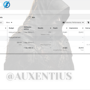 Auxentius FB ads account rental service.png