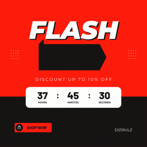 Red Countdown Sale Instagram Post.gif