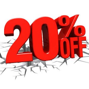 20% off