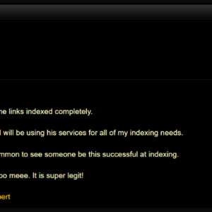 Indexing Expert - Backlink Indexing Service