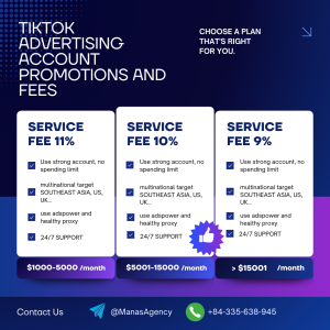 Manas Marketing Agency - TIKTOK Services