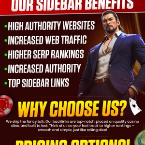 ⭐❤️Buy Powerful Casino Sidebar/Blogroll⚡ Homepage And High Quality Backlinks PBN Backlinks ♐Price 2$ Per Link⚡⭐