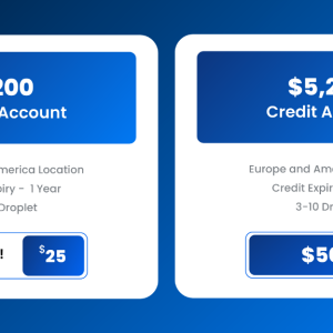 digitalocean credit accounts
