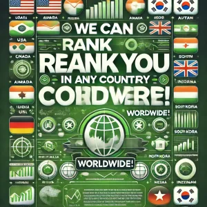 Rank website worldwide Seo agency Google first page ranking