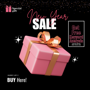 Black and Pink Minimal Gift Shop Christmas Sale Instagram Post.png
