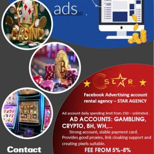 Facebook Account Ads For Rent - STAR AGENCY