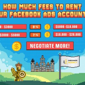 CHECKMATE AGENCY - FB ads account for renting - From 4%