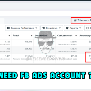 DO YOU NEED FB ADS ACCOUNTS?