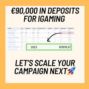 €90,000 in Deposits for iGaming