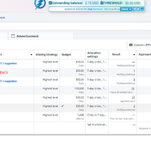 good account MOON AGENCY
