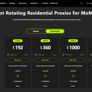 momoproxy residential proxy price 2
