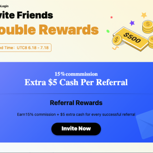 Limited-Time Referral Cash Rewards ($5 Cash Extra Per Purchase)