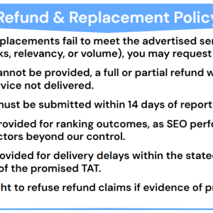 Refund Policy