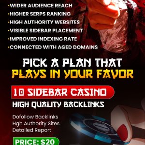 ♐⏩ BEAT YOUR COMPETITOR ✅RANK YOUR CASINO, BETTING OR GAMBLING SITES ♐✅CASINO SIDEBAR BACKLINK ♐HIGH DA/DR METRICS ⏩✅
