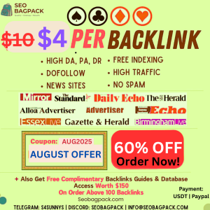 Casino, Betting, CBD, Adult, Slot, Onlyfan. Malaysia, Indonesia, Thailand, Vietnam, Backlinks