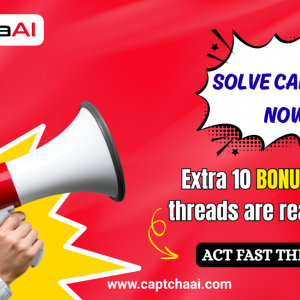 ⚡ Power Up Your Solves — 10 BONUS CAPTCHA Threads About to Expire