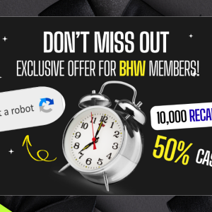 Still Time to Save – Claim 50% Cashback on Your First 10K reCAPTCHA v2 Solves!