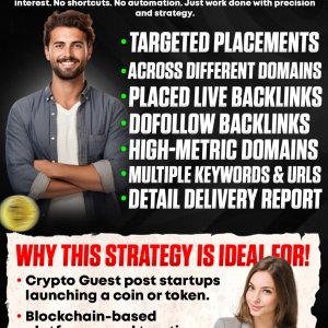 High-Quality Crypto Guest Post – DR 50+ Sites | 5K+ Organic Traffic