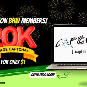 20,000 Image CAPTCHAs Solved for Only $1 – Top Quality, Unmatched Price!
