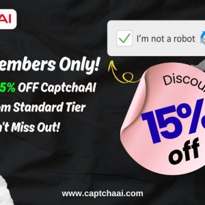 Urgent for BHW Members — 15% OFF CaptchaAI Plans! Claim It Before It’s Gone!