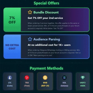 Banner for my SMM services
