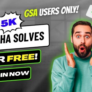 GSA Exclusive: 5,000 FREE CAPTCHA Solves — Limited Time!