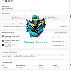 ⭐Noona Agency ( Facebook ADS ) Marketing Agency