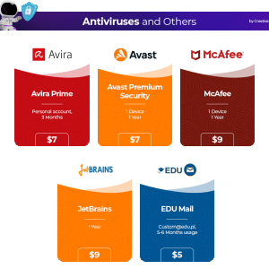 Antiviruses and other products