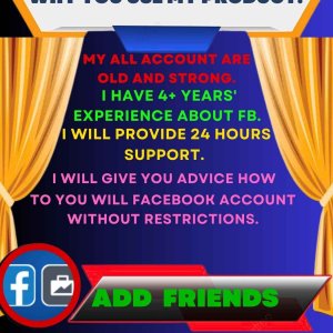 ⭐⭐⭐FACEBOOK ACCOUNT❤️✅FB PAGE❤️✅SNAP❤️✅TIKTOK❤️✅INSTA✅REDDIT✅ALL ACCOUNTS AVAILABLE✅❤️LIKES, FOLLOWERS, VIEWSALL ACCEPTED❤️✅FAST DELIVERY & 24.....⭐⭐⭐
