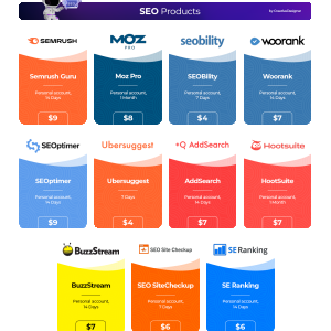 semrush and moz pro etc seo products