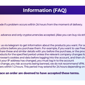 Digital Licenses Information