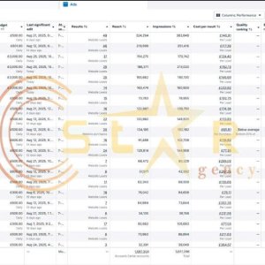 Facebook advertising account rental agency