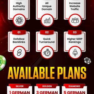 【 PREMIUM GERMAN LINKS 】✅ AUTHORITY SITES ⭕ 30+ DA/DR ☑️ HIGH TRAFFIC ⏩ JUST $50