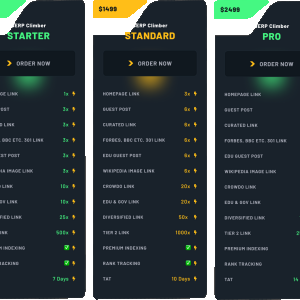 Serp Climber pack pricing