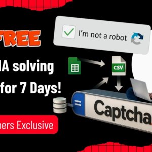 Web Scrapers Exclusive — Get 10 Free CAPTCHA solving Threads for 7 Days!