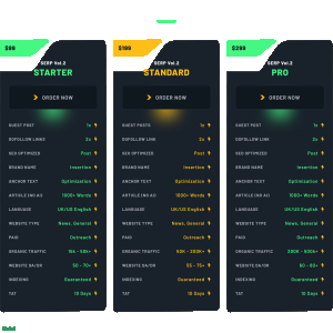 SERP Vol.2 Pricing