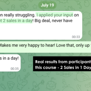 Positive feedback - 2 Sales in 1 Day!