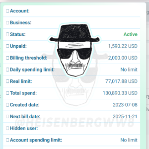 HIGH QUALITY META AD ACCOUNT