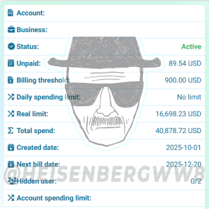 I can count on this meta ad account!