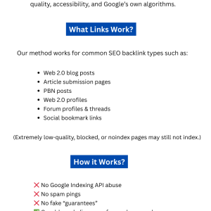 Google Backlinks Index Service - Quick Index App