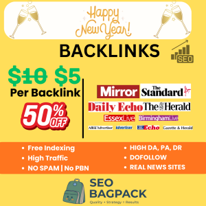 High Quality Backlinks  Offer Banner 2026
